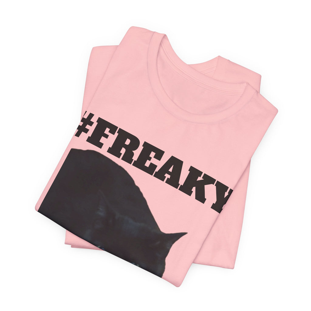 #FREAKY Black Cat T-Shirt – Funny TUFF Tee Shirt
