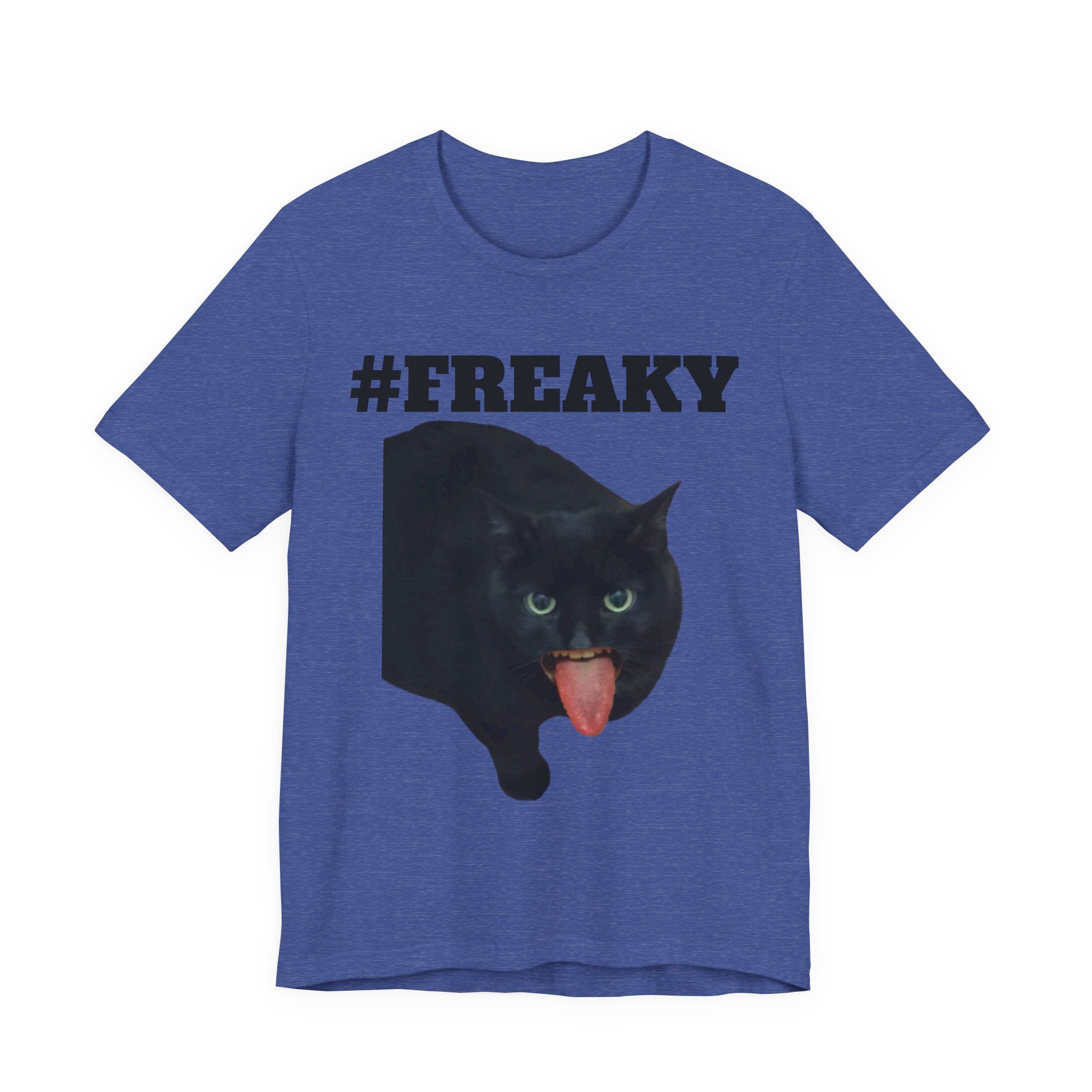 #FREAKY Black Cat T-Shirt – Funny TUFF Tee Shirt