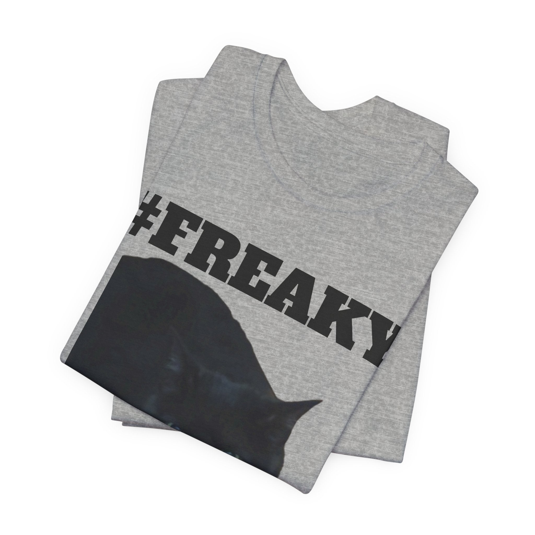 #FREAKY Black Cat T-Shirt – Funny TUFF Tee Shirt
