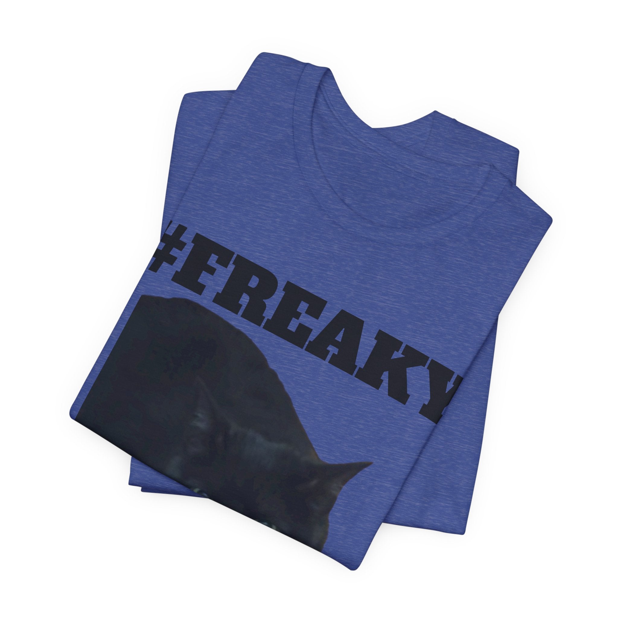 #FREAKY Black Cat T-Shirt – Funny TUFF Tee Shirt