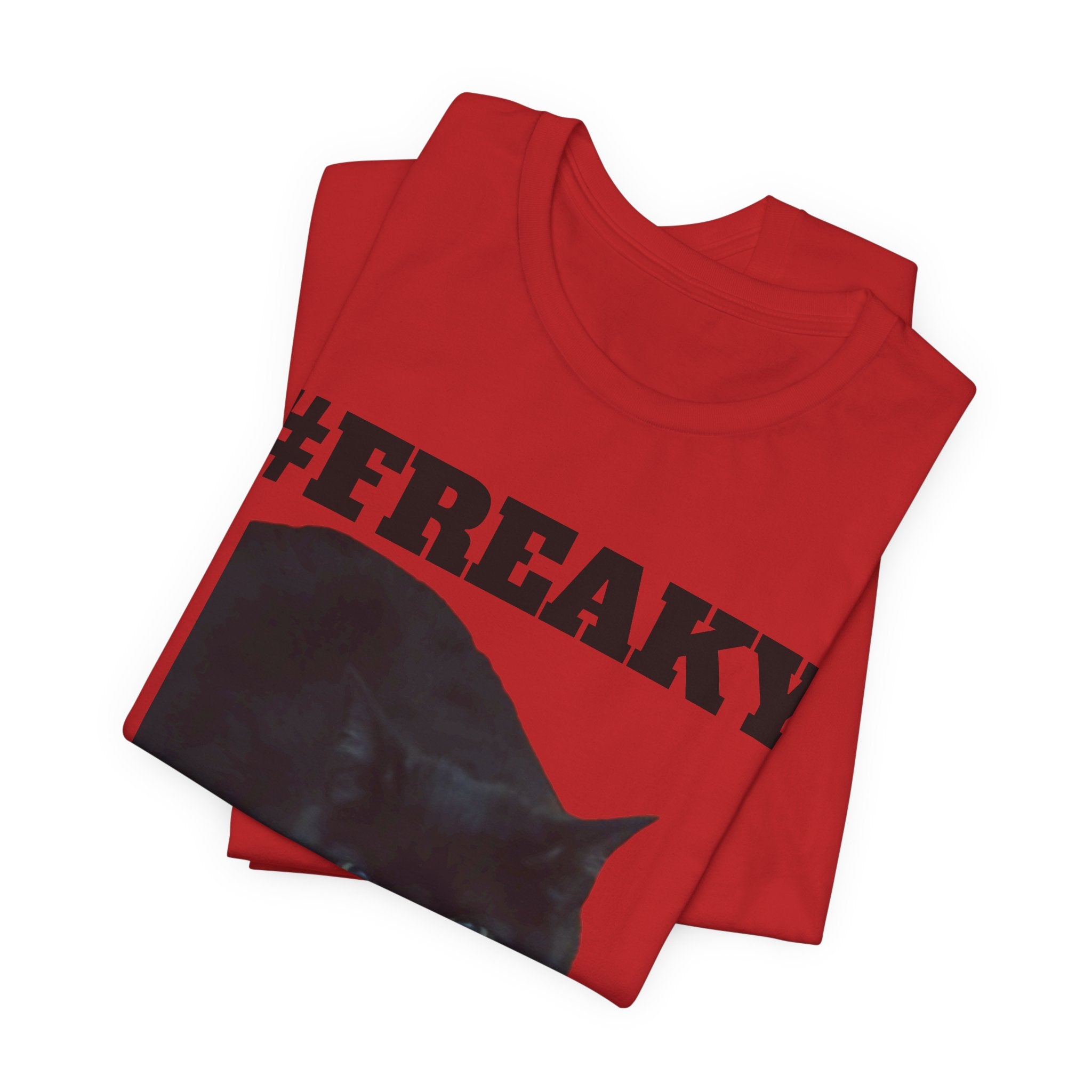 #FREAKY Black Cat T-Shirt – Funny TUFF Tee Shirt